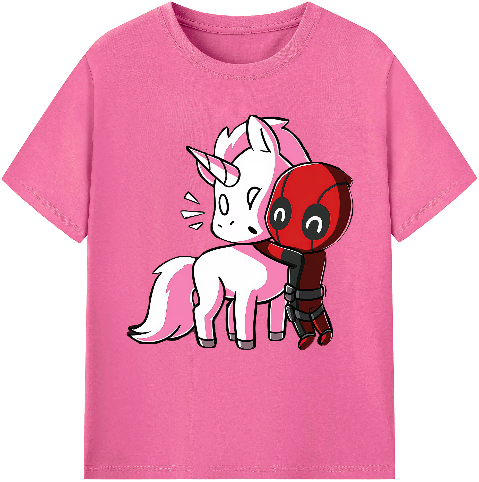 （画像用） Deadpool デッドプール レディースカジュアルプリントTシャツ（綿100％）